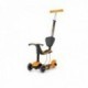 Porteur Trottinette 3 en 1 Milly Mally Little Star Orange