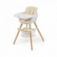 Chaise haute 2 en 1 Milly Mally Espoo Beige