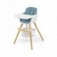 Chaise haute 2 en 1 Milly Mally Espoo Blue