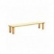 Banc simple - Hauteur 21 cm