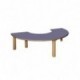 Table demi-circulaire 160 x 80 x 59 cm  - T3