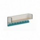 Lisse pateres + etagere cadi-plus  - turquoise