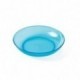 LOT DE 12 Assiettes creuses copolyester - bleu