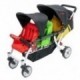 Poussette triple Familidoo Lidoo H3E + Ergondrive