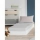 Combi drap matelas 100% coton 60 x 120 - Gris