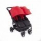 Poussette Double Baby Monsters Easy Twin 3S - Rouge