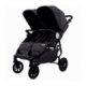 Poussette Double Baby Monsters Easy Twin 4 - Black