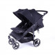 Poussette Double Baby Monsters Easy Twin 3S - Black