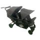 Poussette triple Familidoo Lidoo H3E + Ergondrive Full Black